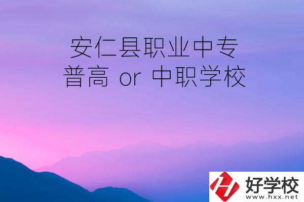 安仁縣職業(yè)中專是普高還是中職學(xué)校？