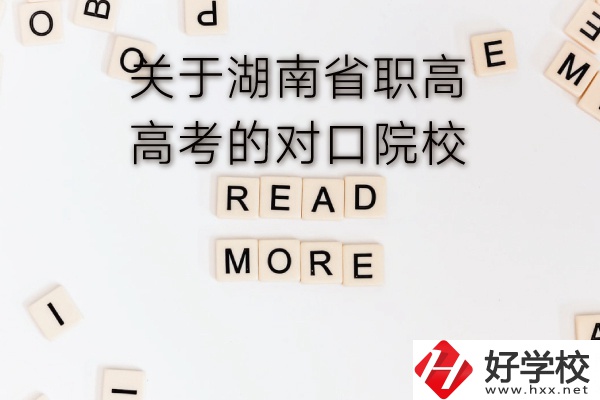 湖南省職高高考的對口院校有哪些？