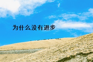 為什么沒有進步