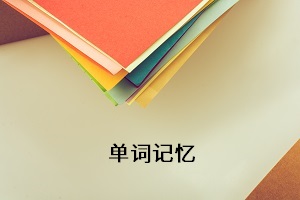 單詞記憶